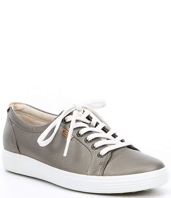 Women's Soft VII Leather Lace-Up Sneakers | Dillard's