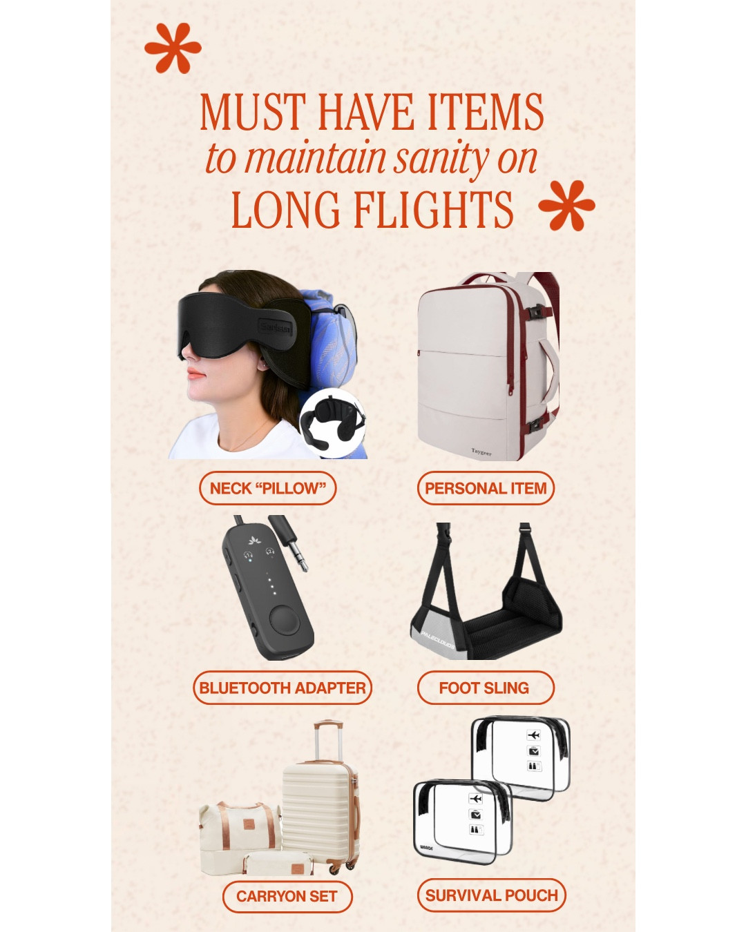 As someone who has traveled internationally 3x in the past 5 months, these are my favs for surviving long haul flights!

#LTKselfcare #LTKTravel