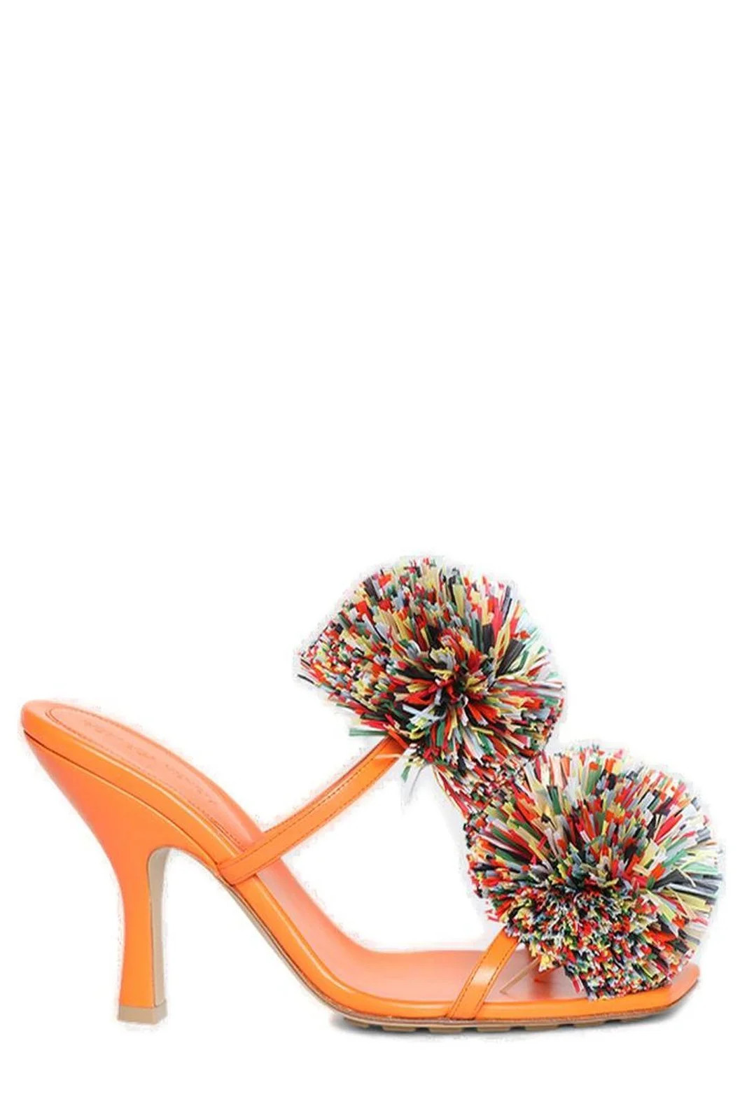 Bottega Veneta Floral Detailed Heeled Sandals | Cettire Global