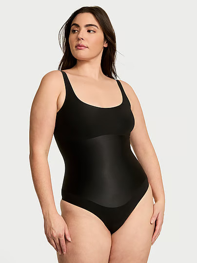 Shapewear By Victoria SmoothingShimmer™ Bodysuit, Black, XL - Women's - Victoria's Secret | Victoria's Secret (US / CA )