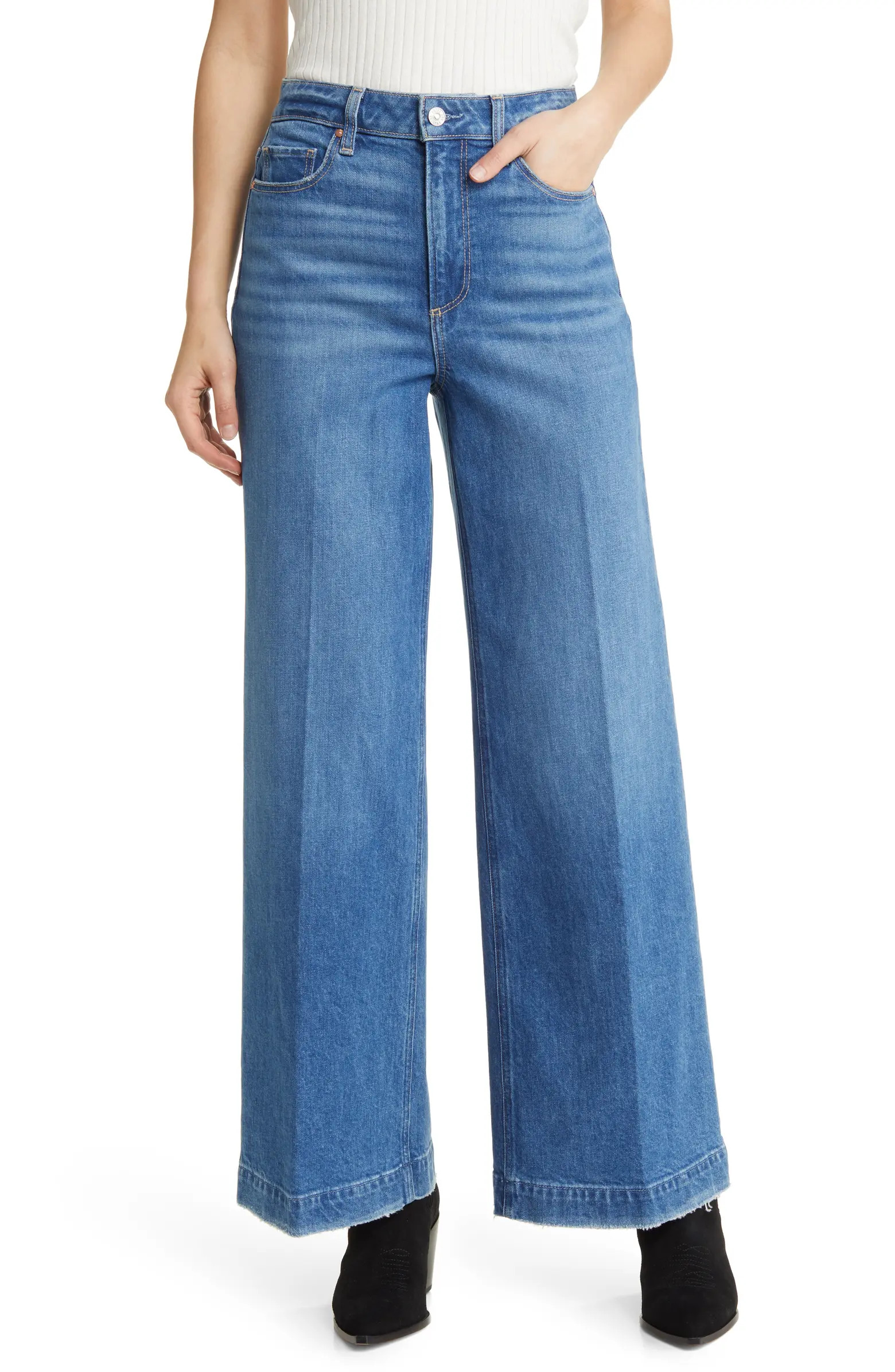 Harper High Waist Wide Leg Jeans | Nordstrom