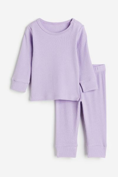 Ribbed Cotton Set | H&M (US + CA)