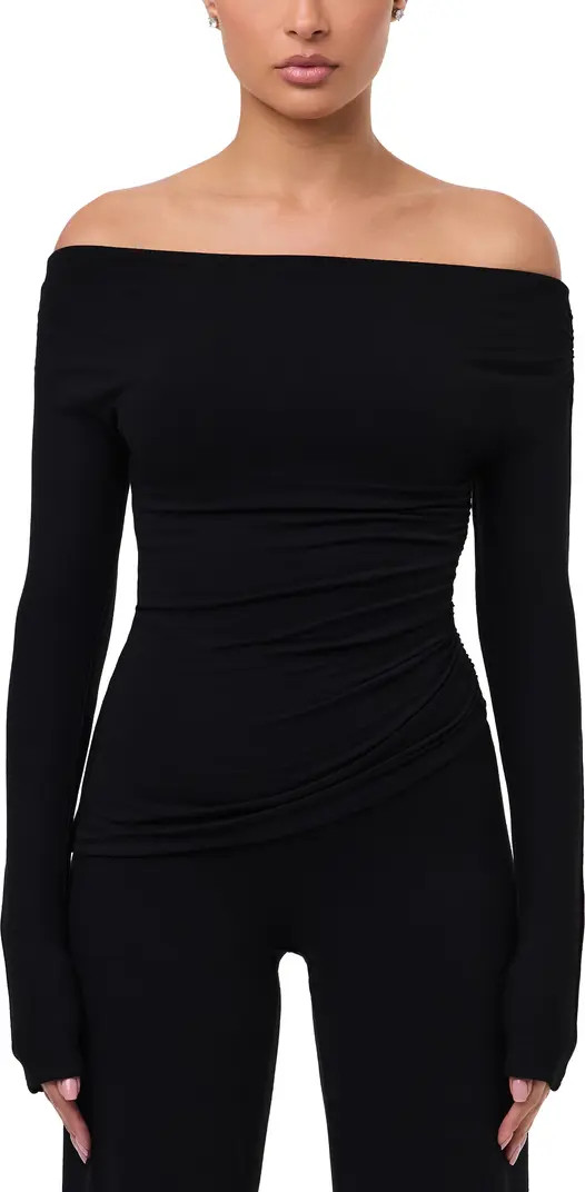 Off the Shoulder Ruched Top | Nordstrom