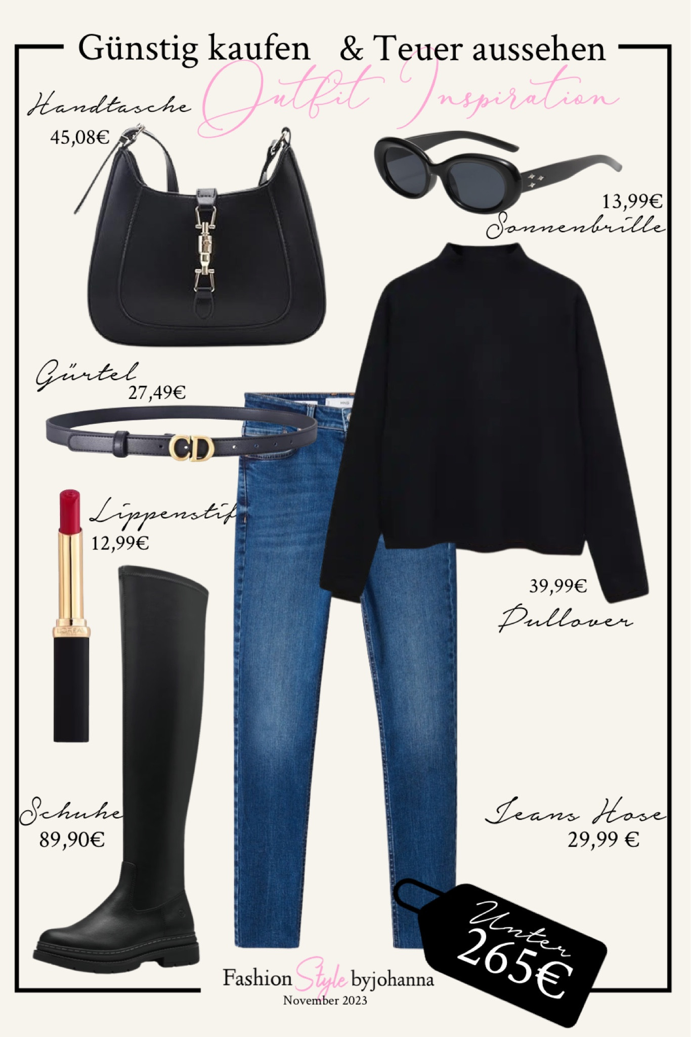 Günstig einkaufen und teuer aussehen 

#LTKCyberWeek #LTKstyletip #LTKfindsunder100