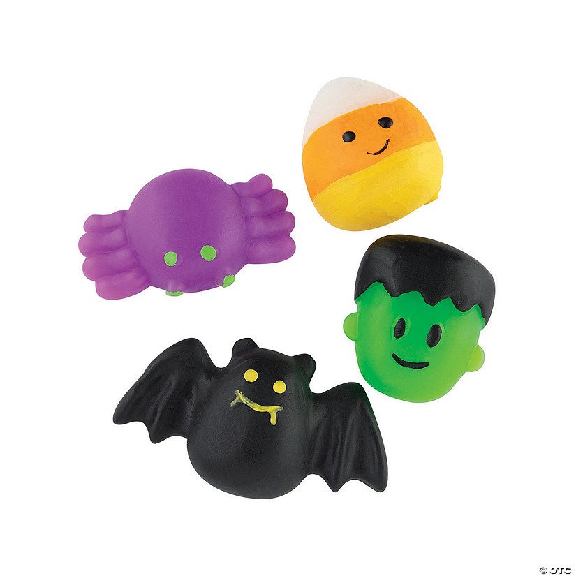 Halloween Character Mochi Squishies - 12 Pc. | Oriental Trading Company