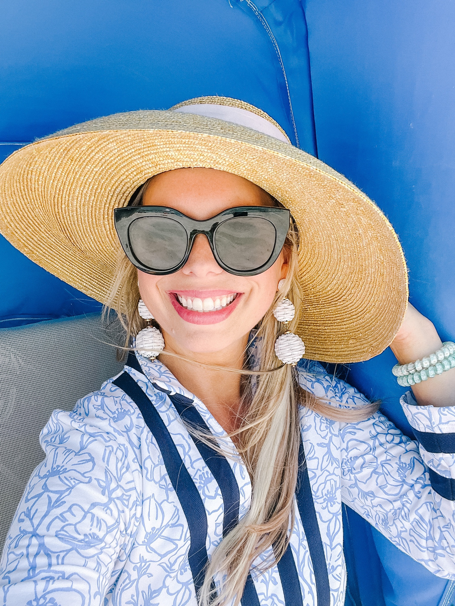 Beach day cabana outfit 

#LTKswim #LTKtravel