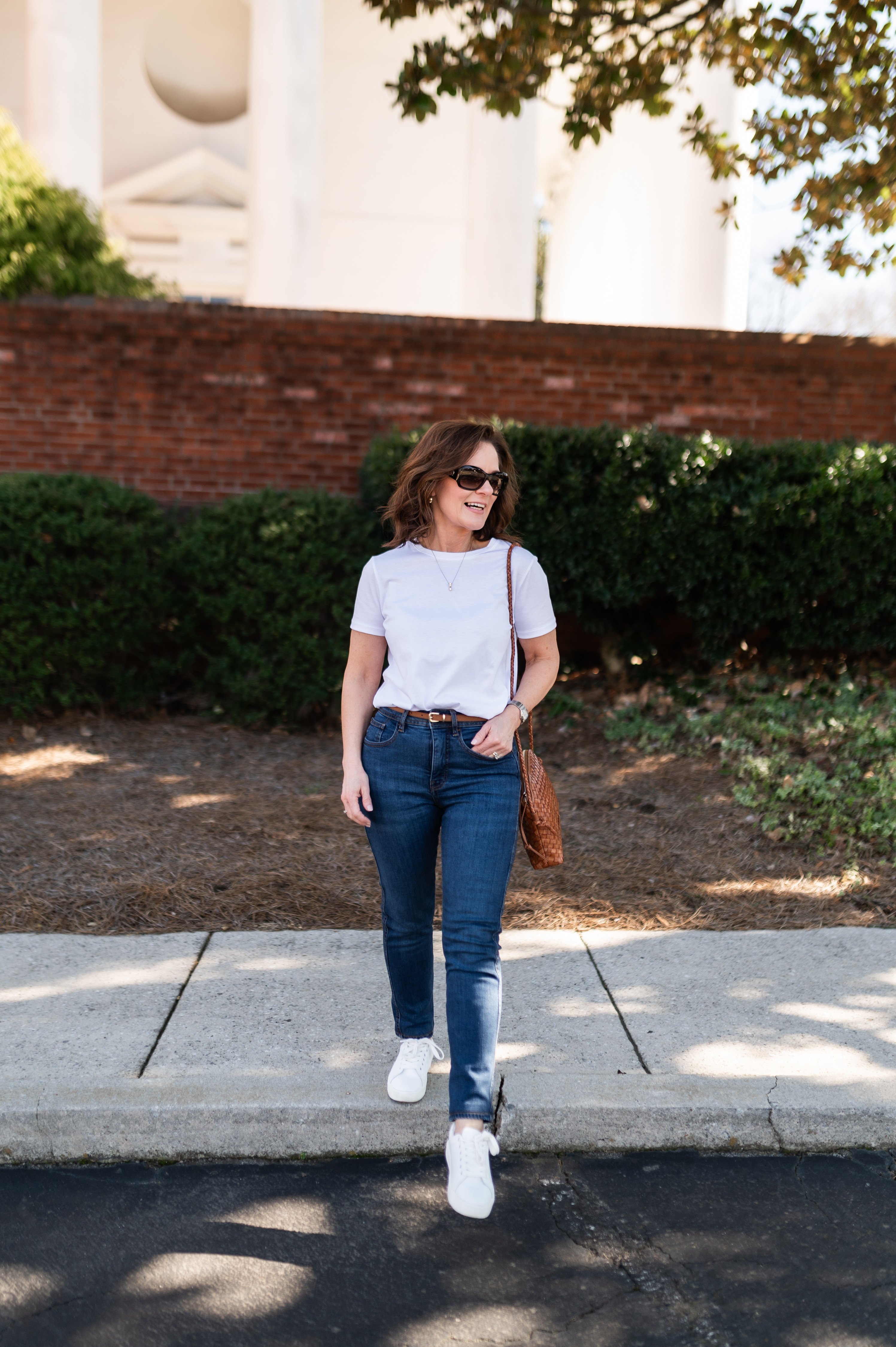 petite denim outfit, petite jeans outfit, spring jeans outfit, petite white t-shirt

An everyday favorite look for spring.  Great fitting skinny jeans with a white t-shirt.  This belt is the perfect width for petites.  I wear it with jeans or dresses.

The petite white t-shirt is supima cotton and a great price.  You will want it in multiple colors. 

 

#LTKOver40 #LTKPetite #LTKFindsUnder50