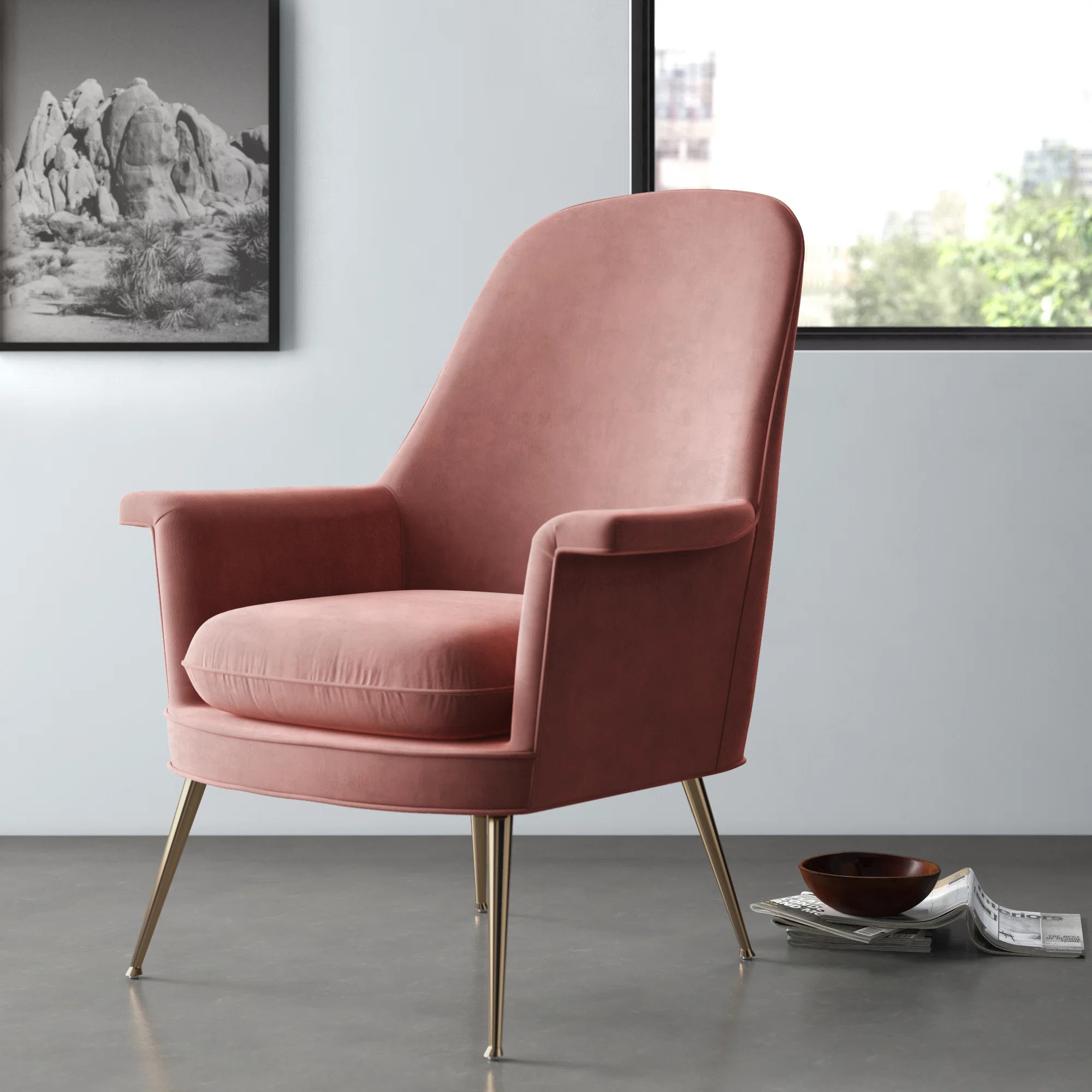 Velvet Armchair | Wayfair North America