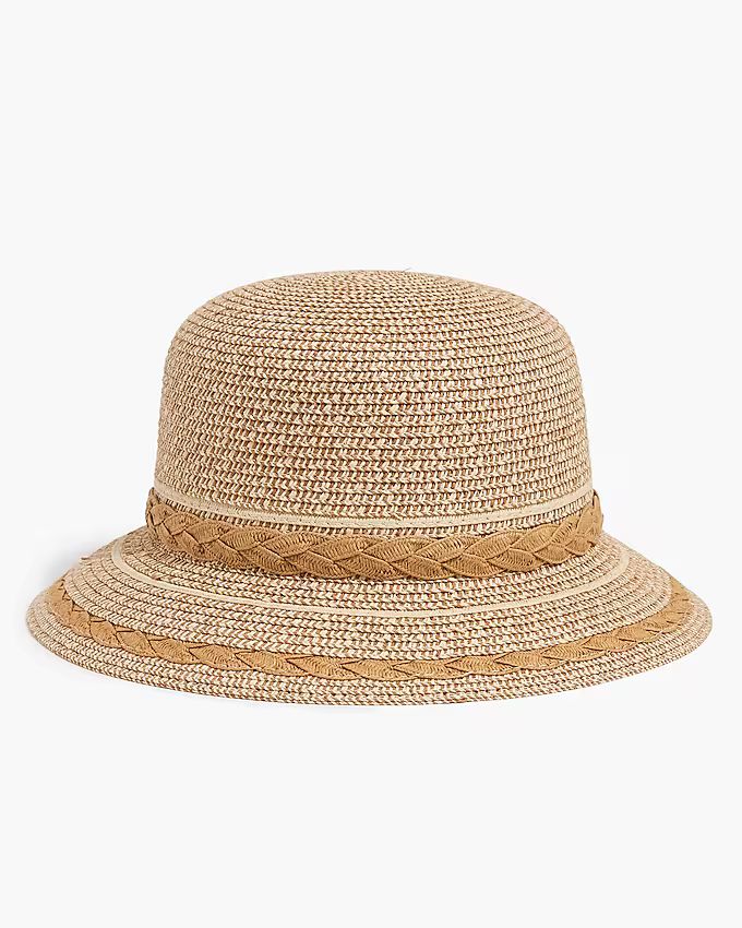 Bucket hat with braided trim | J.Crew Factory