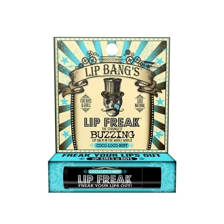 Dr Lip Bang Lipfreak Lip Freak Buzzing Lip Balm Coco Mint | Walmart (US)