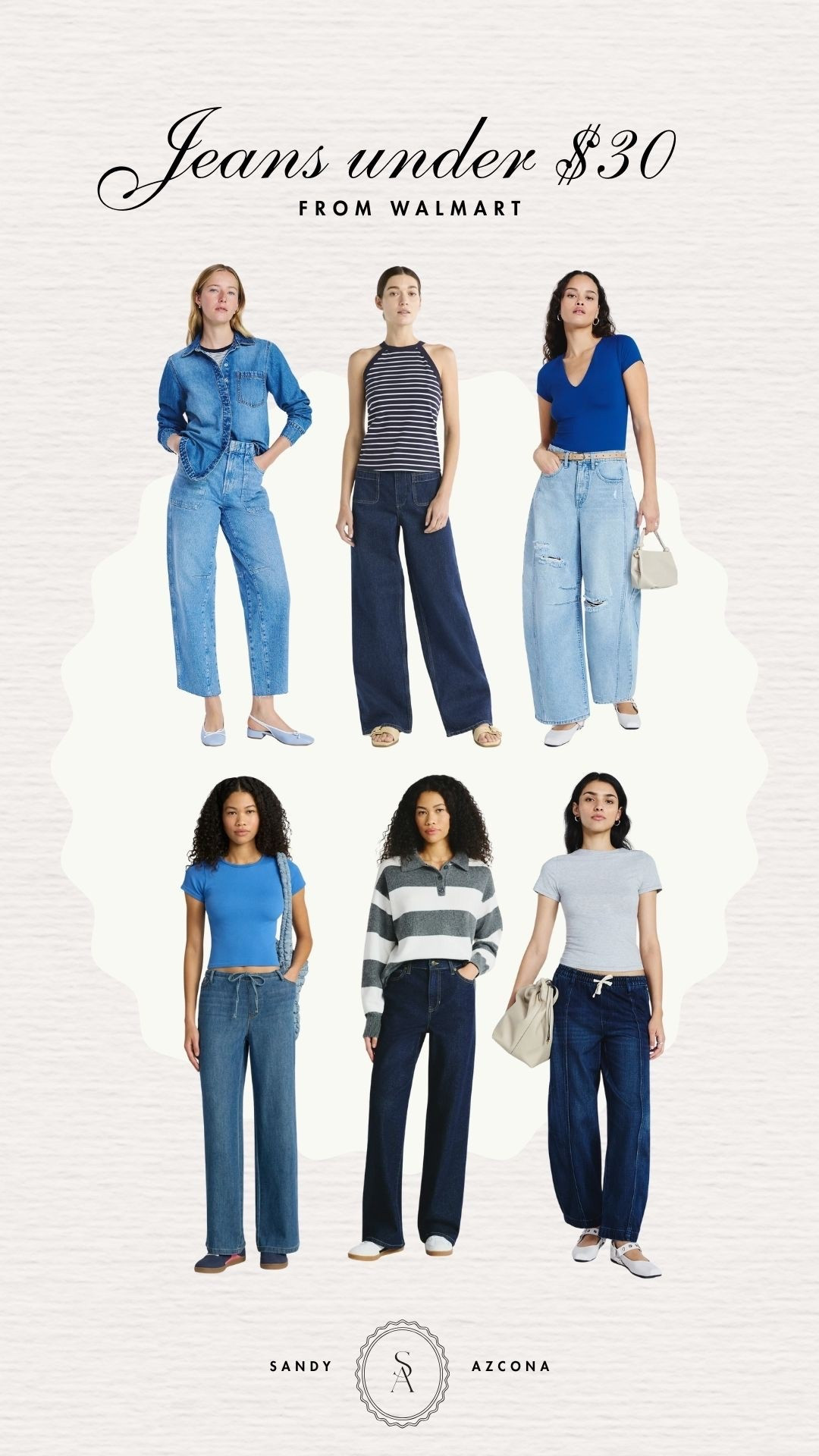 Walmart 
Jeans under $30

#LTKFindsUnder50 #LTKootd #LTKPetite