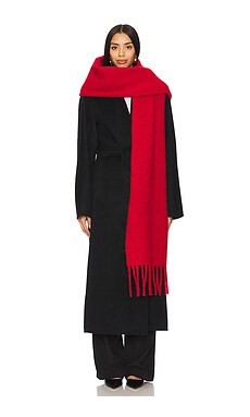 SAMSOE SAMSOE Sahilma Scarf in Scarlet Sage from Revolve.com | Revolve Clothing (Global)