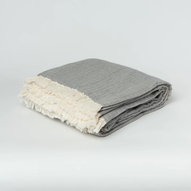 Betty Four Layered Gauze Bed Blanket King/cal. King - Etsy | Etsy (US)