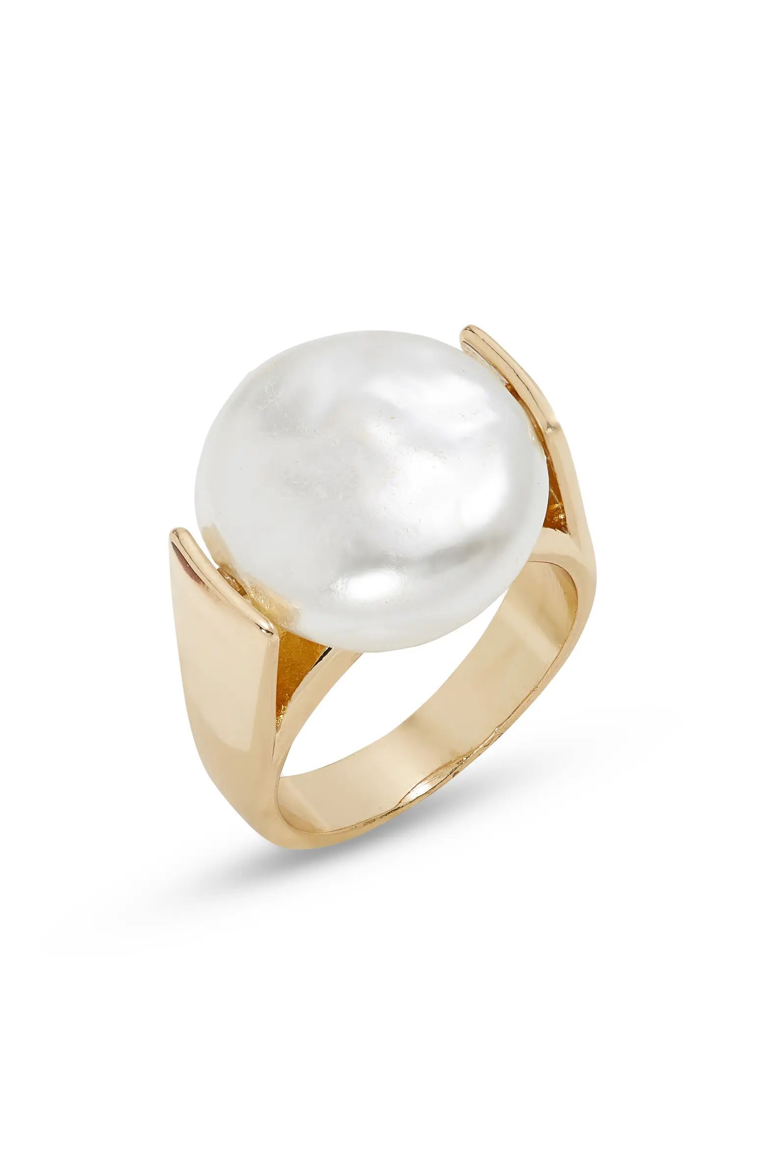 Imitation Pearl Cocktail Ring | Nordstrom