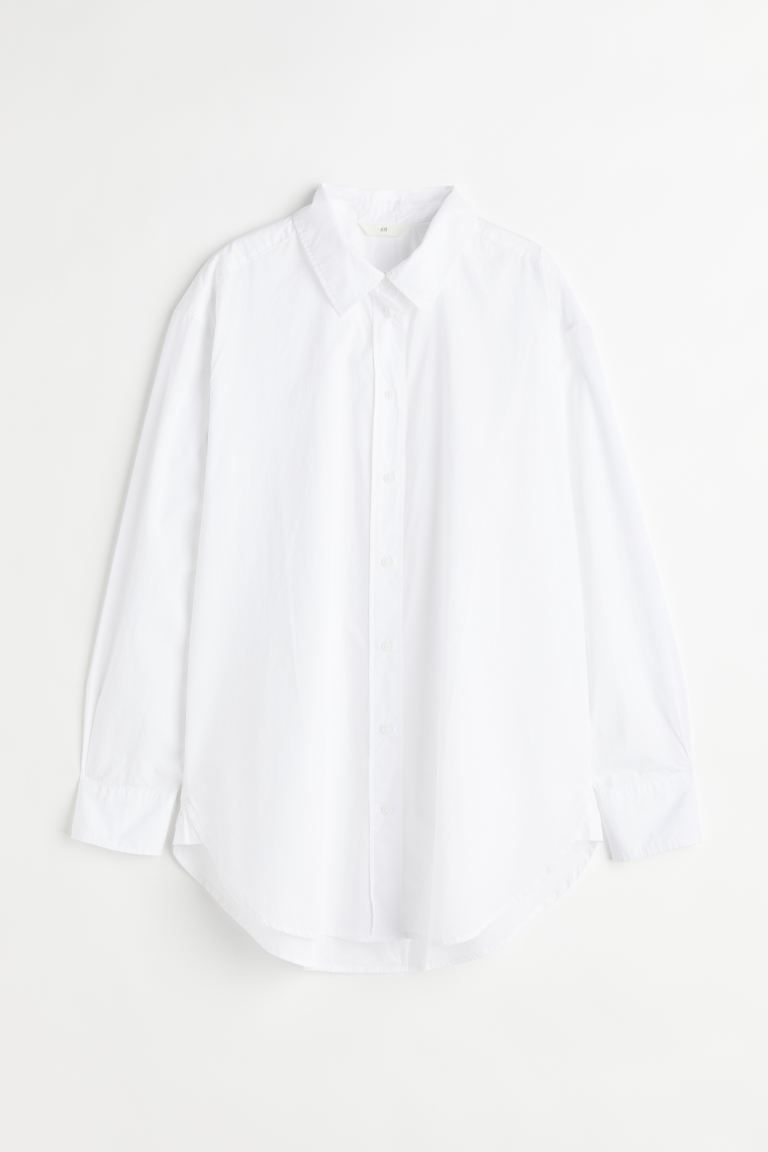 Poplin shirt | H&M (UK, MY, IN, SG, PH, TW, HK)