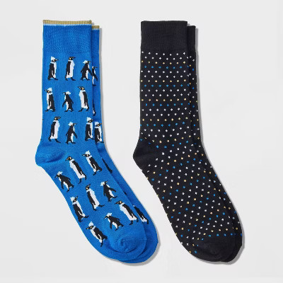 Men's Socks 2pk - Goodfellow & Co™ - 6-12 | Target