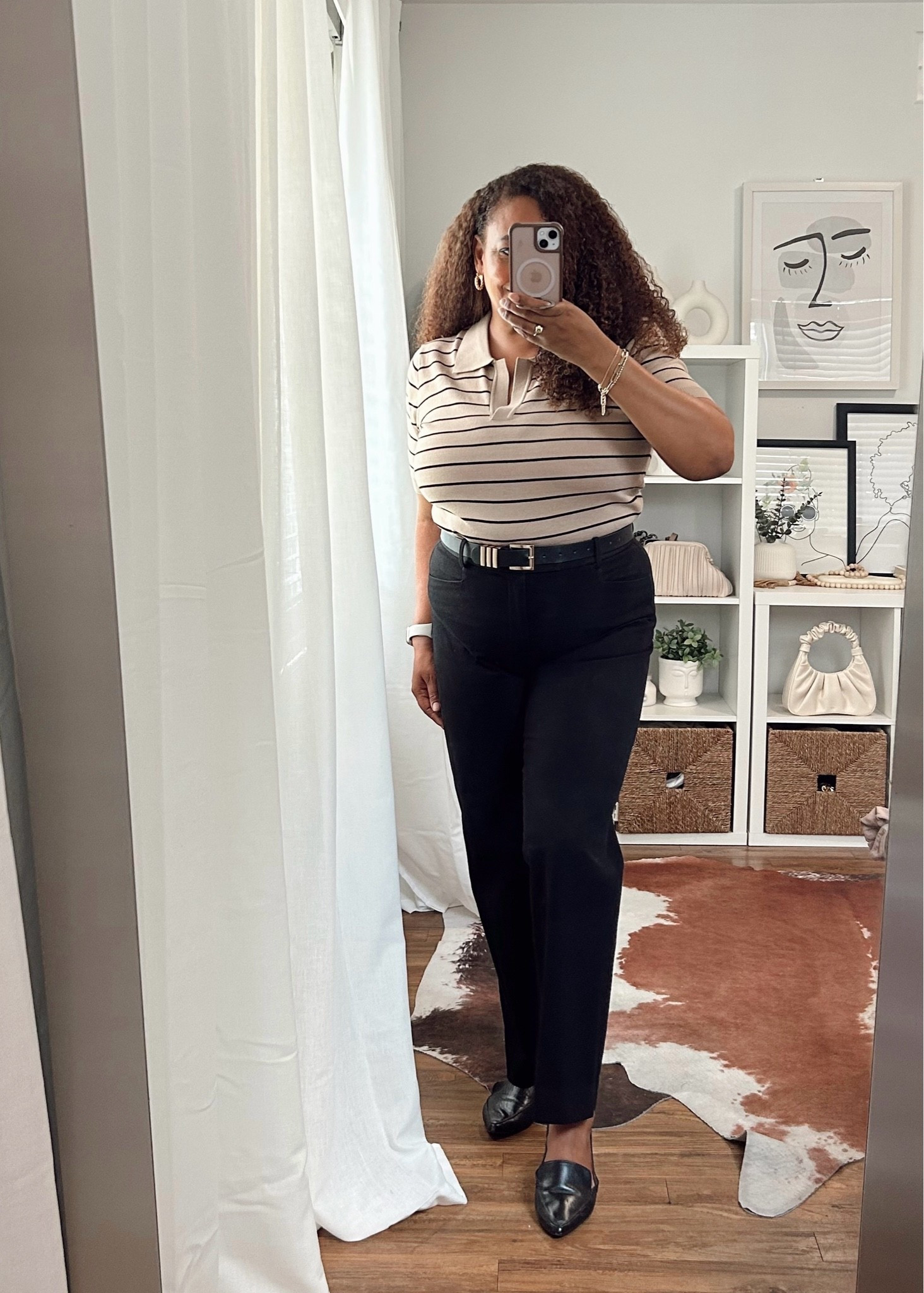 Office outfit! Top size medium pants 14