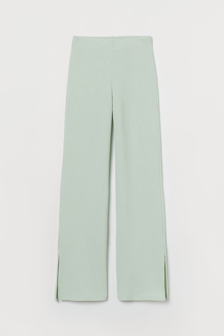 Ribbed Flared Pants | H&M (US + CA)