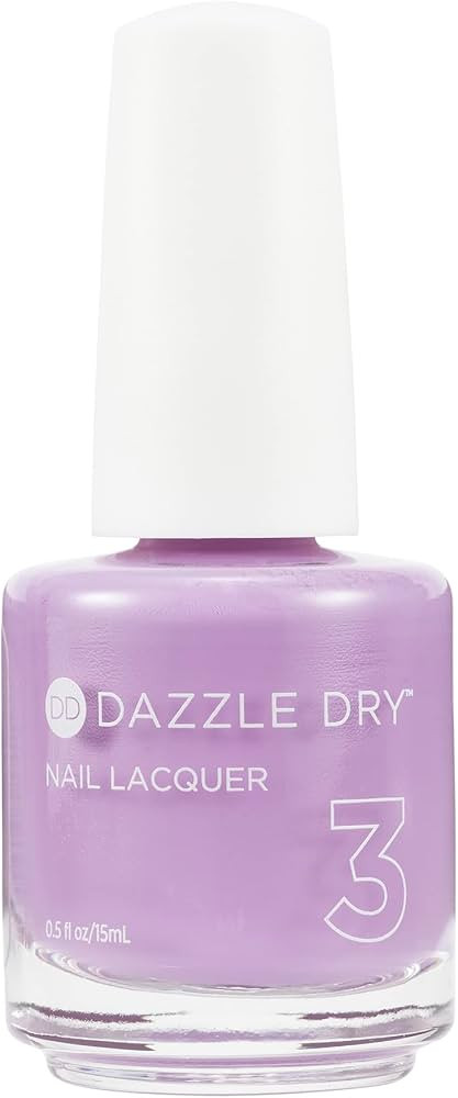 Dazzle Dry Nail Lacquer (Step 3) - Lavender Parade - A warm lavender. Full coverage cream. (0.5 f... | Amazon (US)