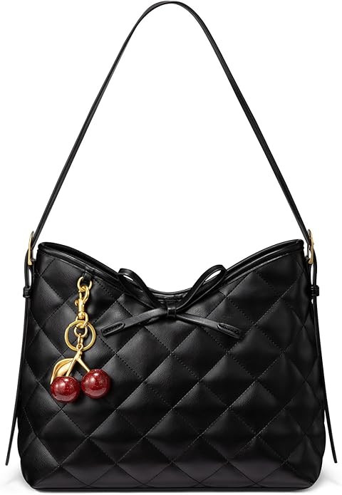 LOVEVOOK Purses for Women Soft Leather Hobo Handbags Quilted Crossbody Bag Designer Carteras Para... | Amazon (US)