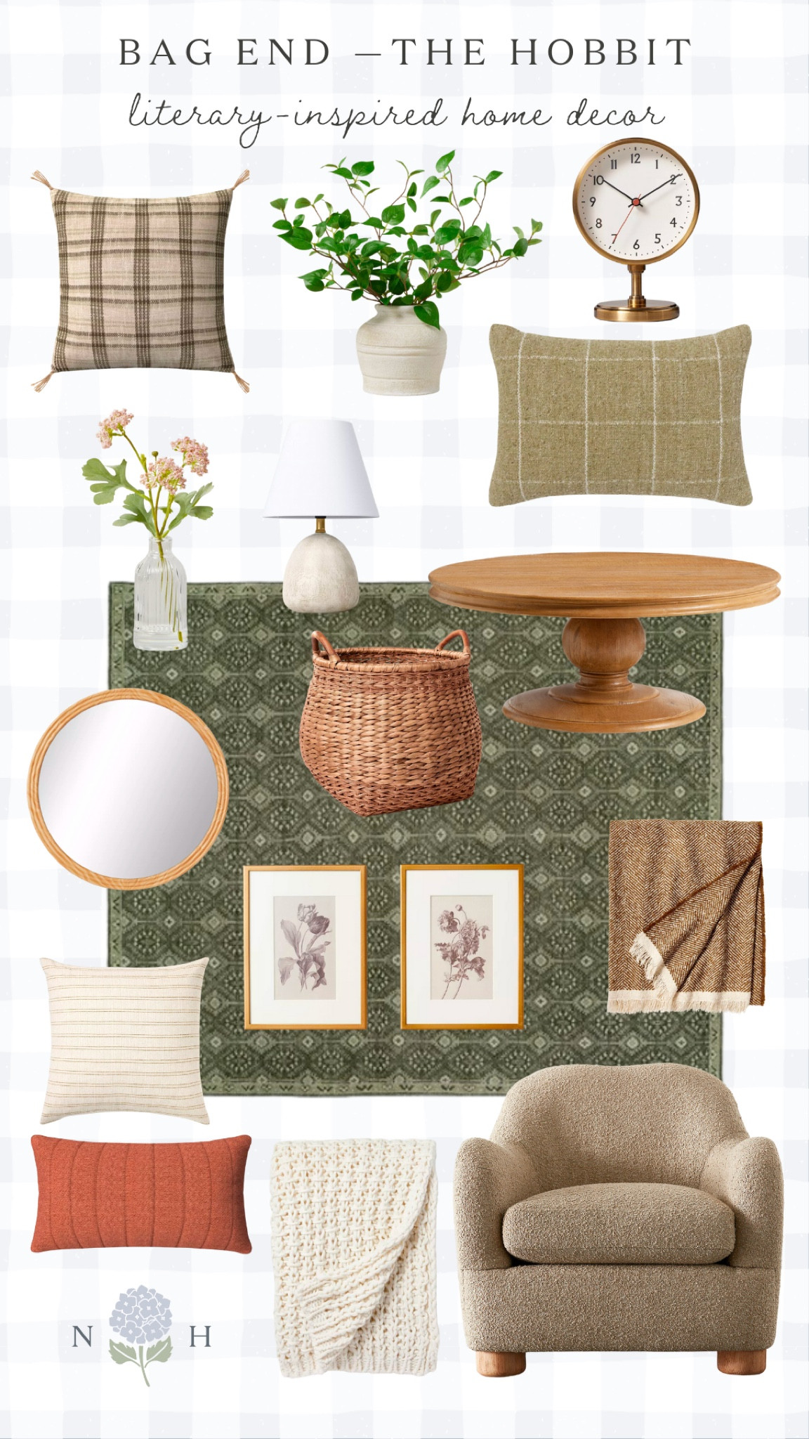 The first of our literary inspired home decor roundups - Bag End from The Hobbit! 

#LTKhome