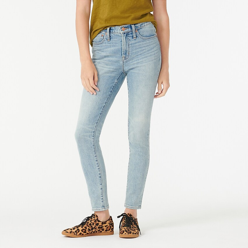 9" high-rise toothpick jean in Seacoast wash | J. Crew US