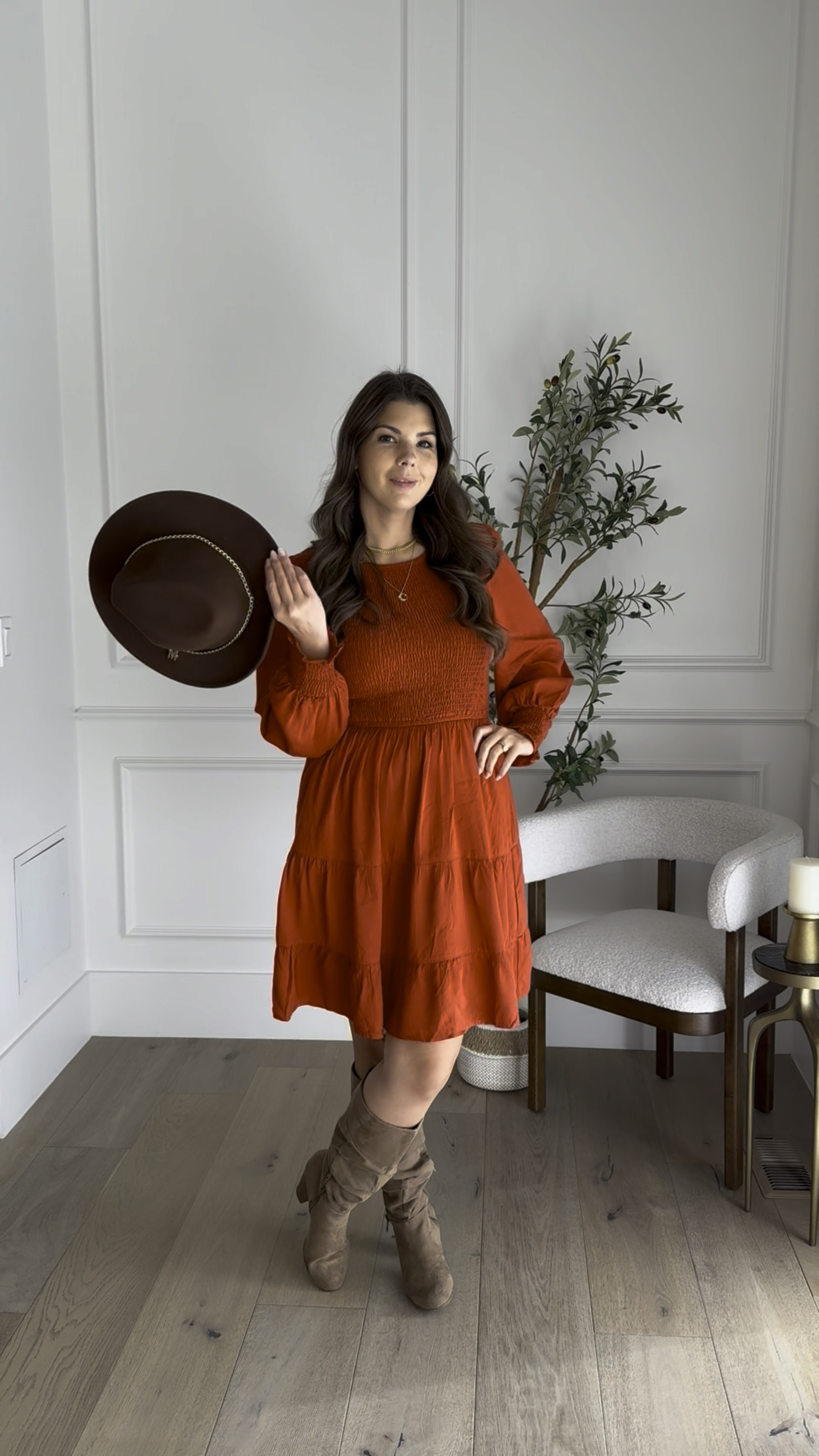 This is the perfect mix of casual and dressy for fall! Pumpkin Spice can’t come soon enough! 

#LTKVideo #LTKSeasonal #LTKFallSale