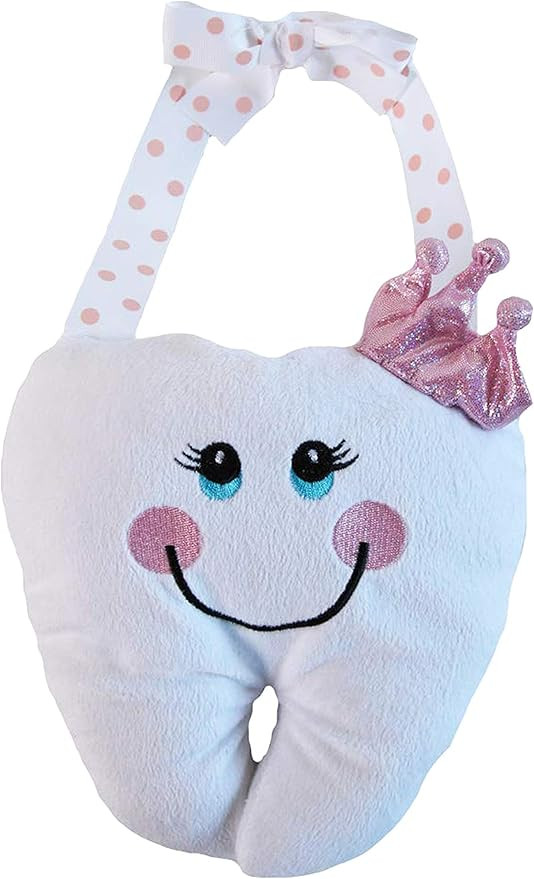 Tooth Fairy Lost & Found Pillow, Pink Princess | Amazon (US)