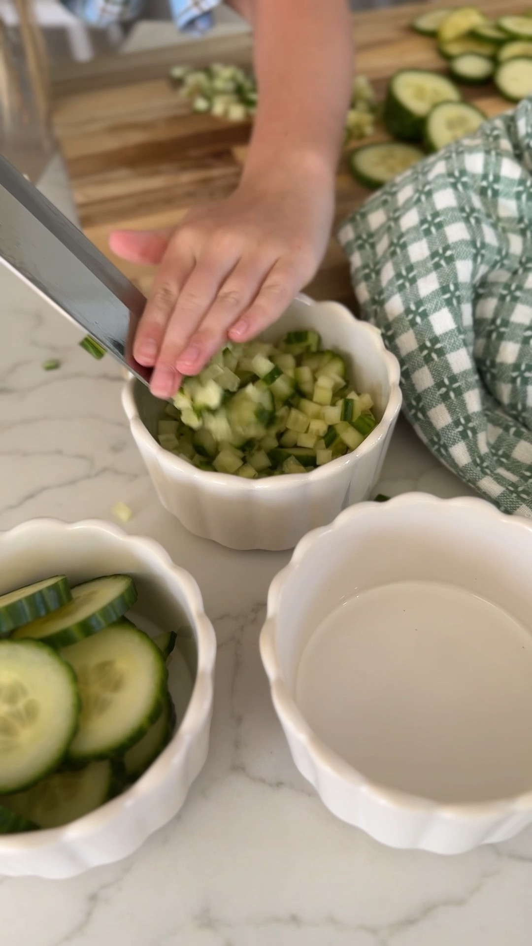 Favorite Kitchen dish towel and cute pioneer woman serving ramekins (preorder! Get them now!) Summer kitchen finds are my fave and I’ve loved using these  