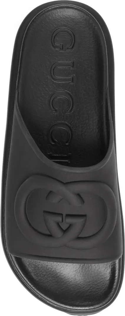 Gucci Miami Interlocking G Logo Slide Sandal (Women) | Nordstrom | Nordstrom