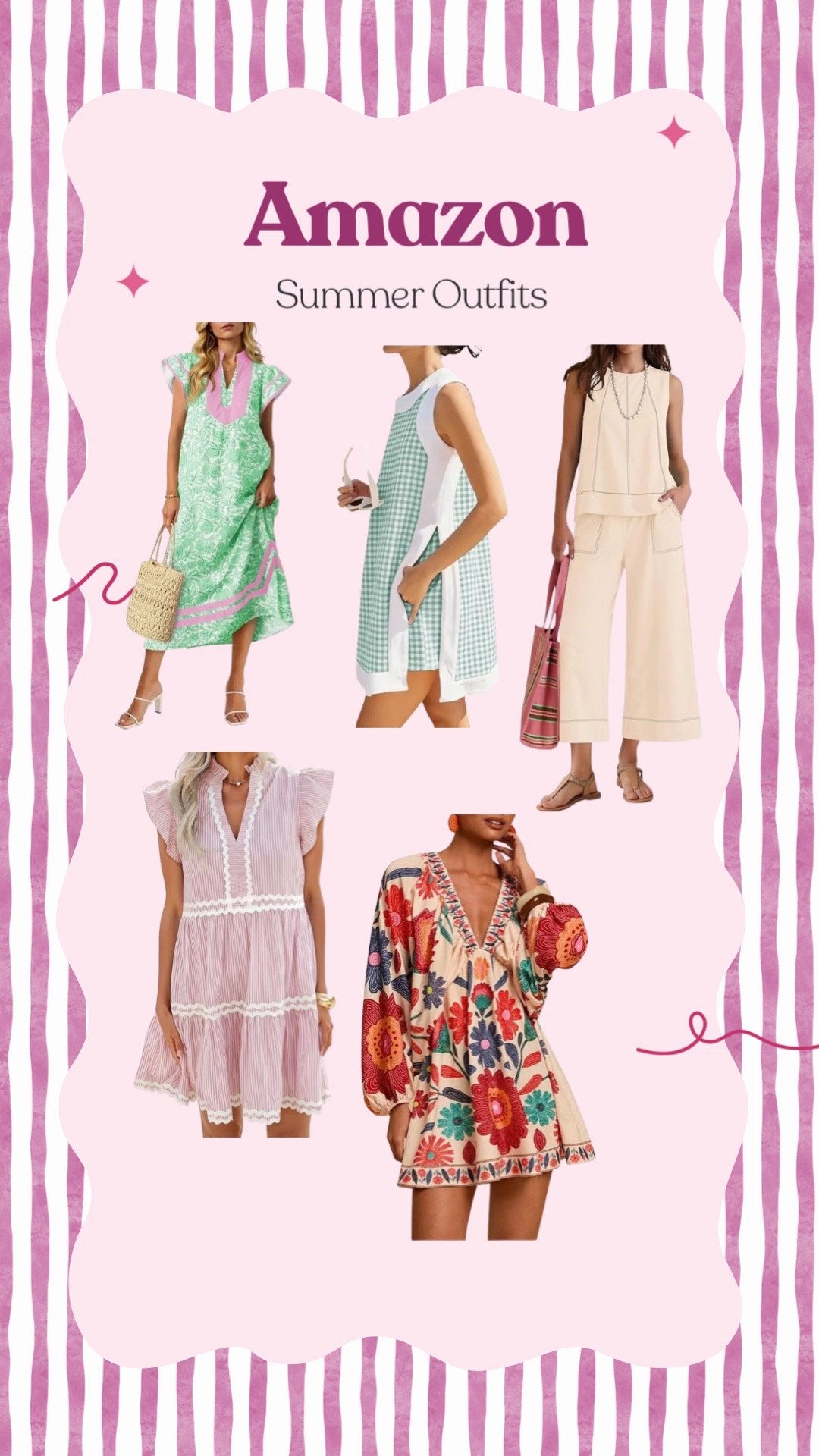 AMAZON SUMMER OUTFITS 🌞👗

#LTKgrwm #LTKootd