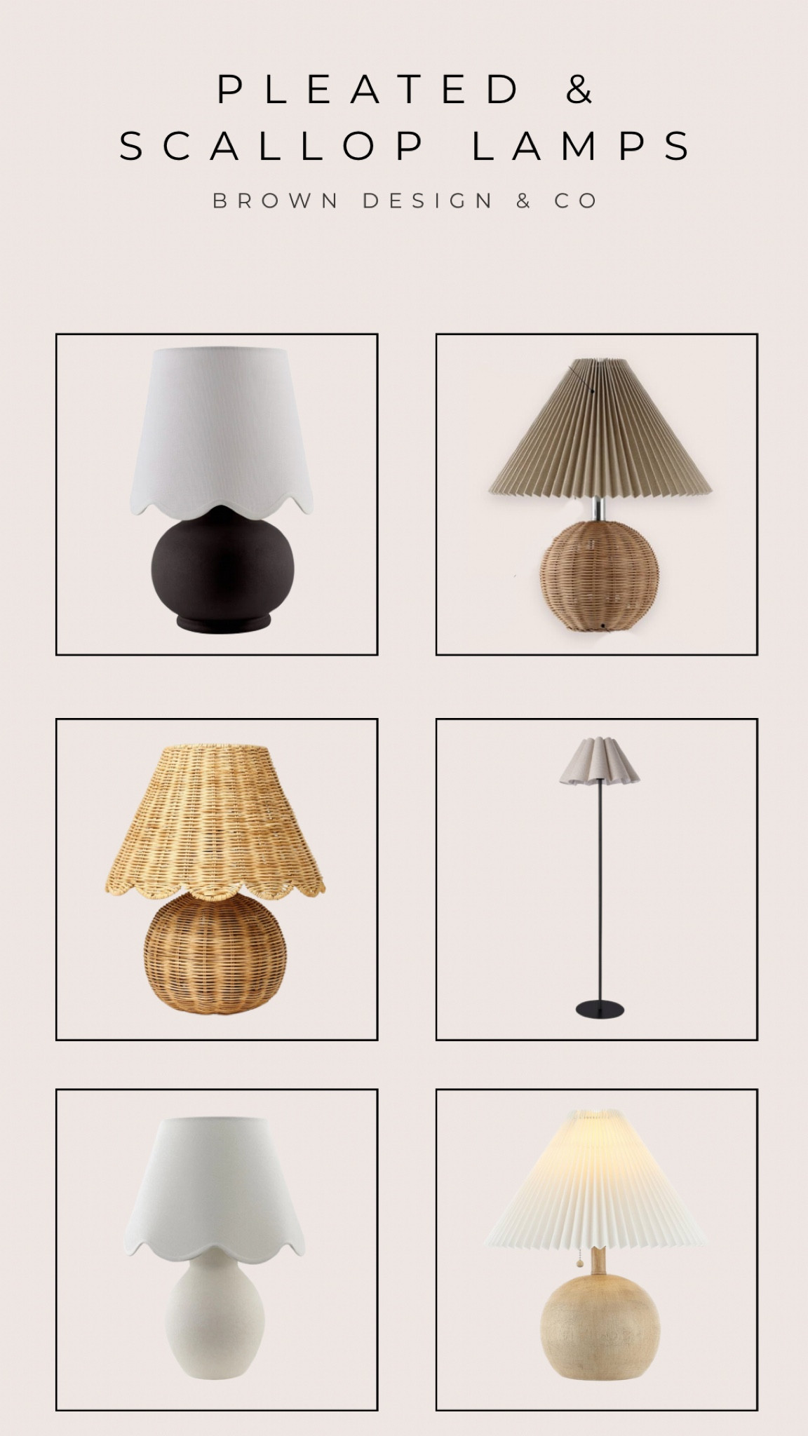 Scallop and pleated lamps! 


#amazon #lamps #springdecor