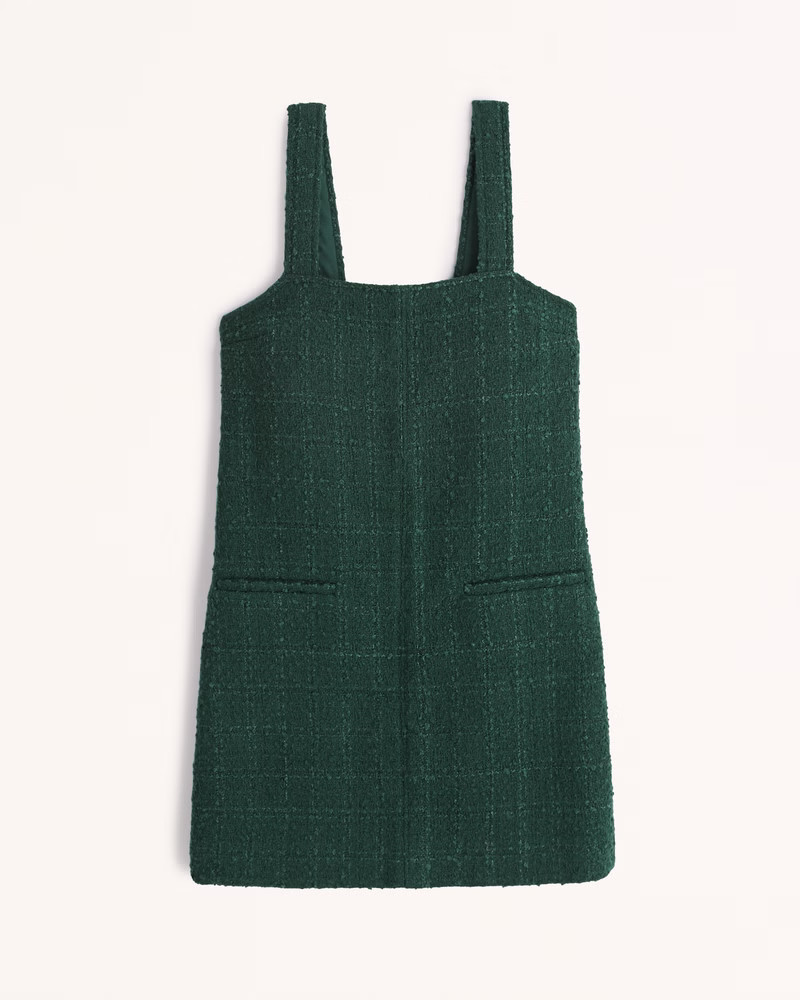 Women's Tweed Shift Mini Dress | Women's Dresses & Jumpsuits | Abercrombie.com | Abercrombie & Fitch (US)