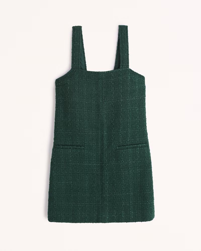 Women's Tweed Shift Mini Dress | Women's Dresses & Jumpsuits | Abercrombie.com | Abercrombie & Fitch (US)