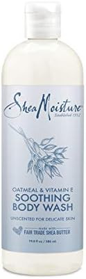 SheaMoisture Soothing Body Wash for Delicate Skin Oatmeal and Vitamin E Cruelty Free Skin Care, M... | Amazon (US)