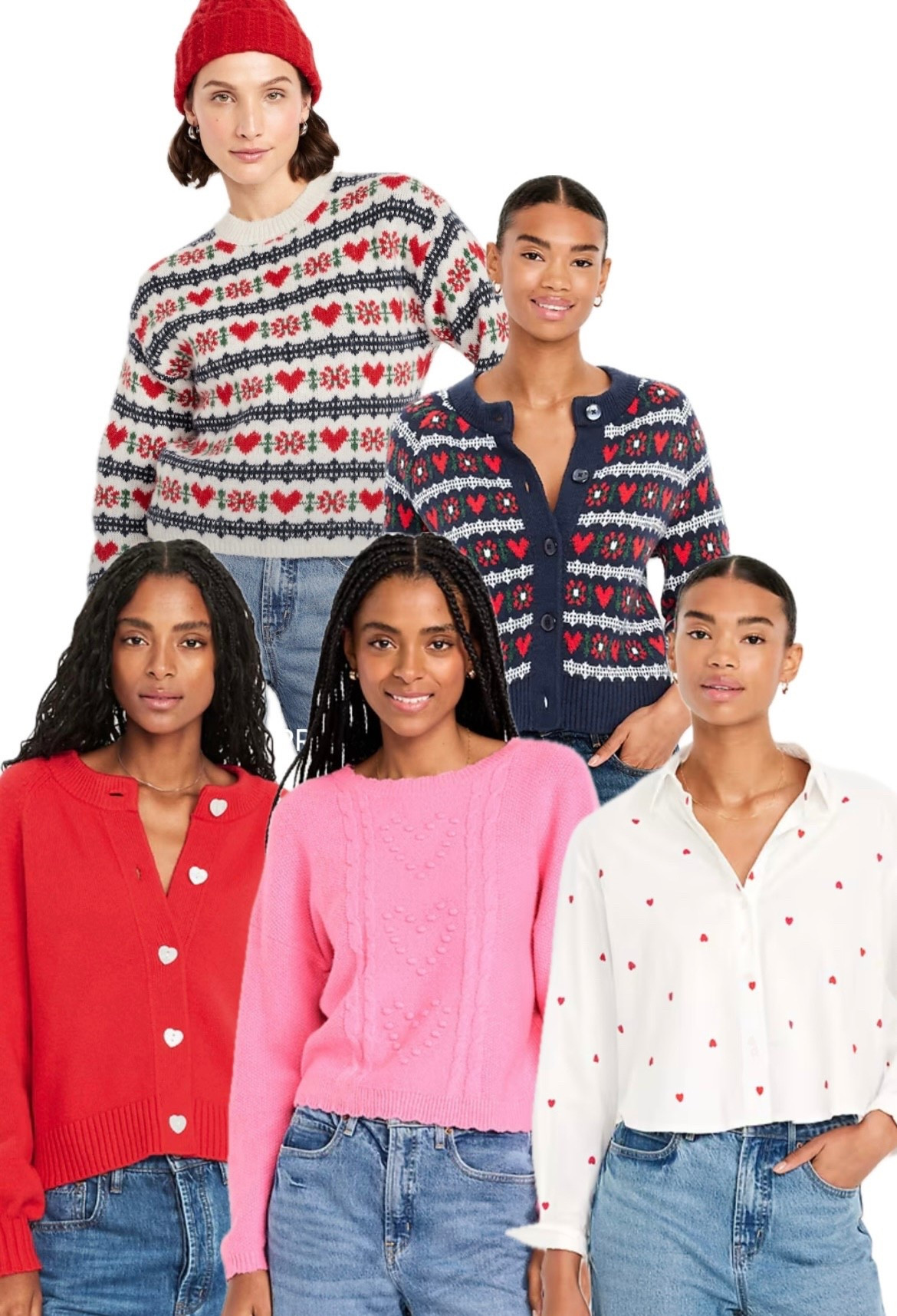 Lovely Valentine’s Day Collection ❤️
… from Old Navy! Old Navy has been really successful with their mini Valentine’s Day collections dropping right around Christmas the last 2 to 3 seasons… they usually sell out by mid-January so grab them while you can if you know you want them!

#LTKHoliday #LTKSeasonal #LTKFindsUnder50