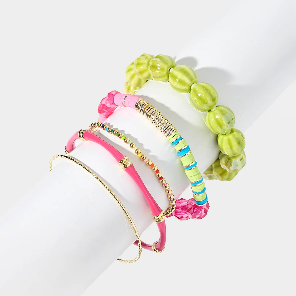 Limeade Bracelet Stack | Allie + Bess