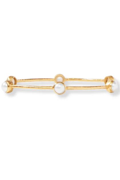 Julie Vos Milano Luxe Pearl Bangle Bracelet | The Willow Tree