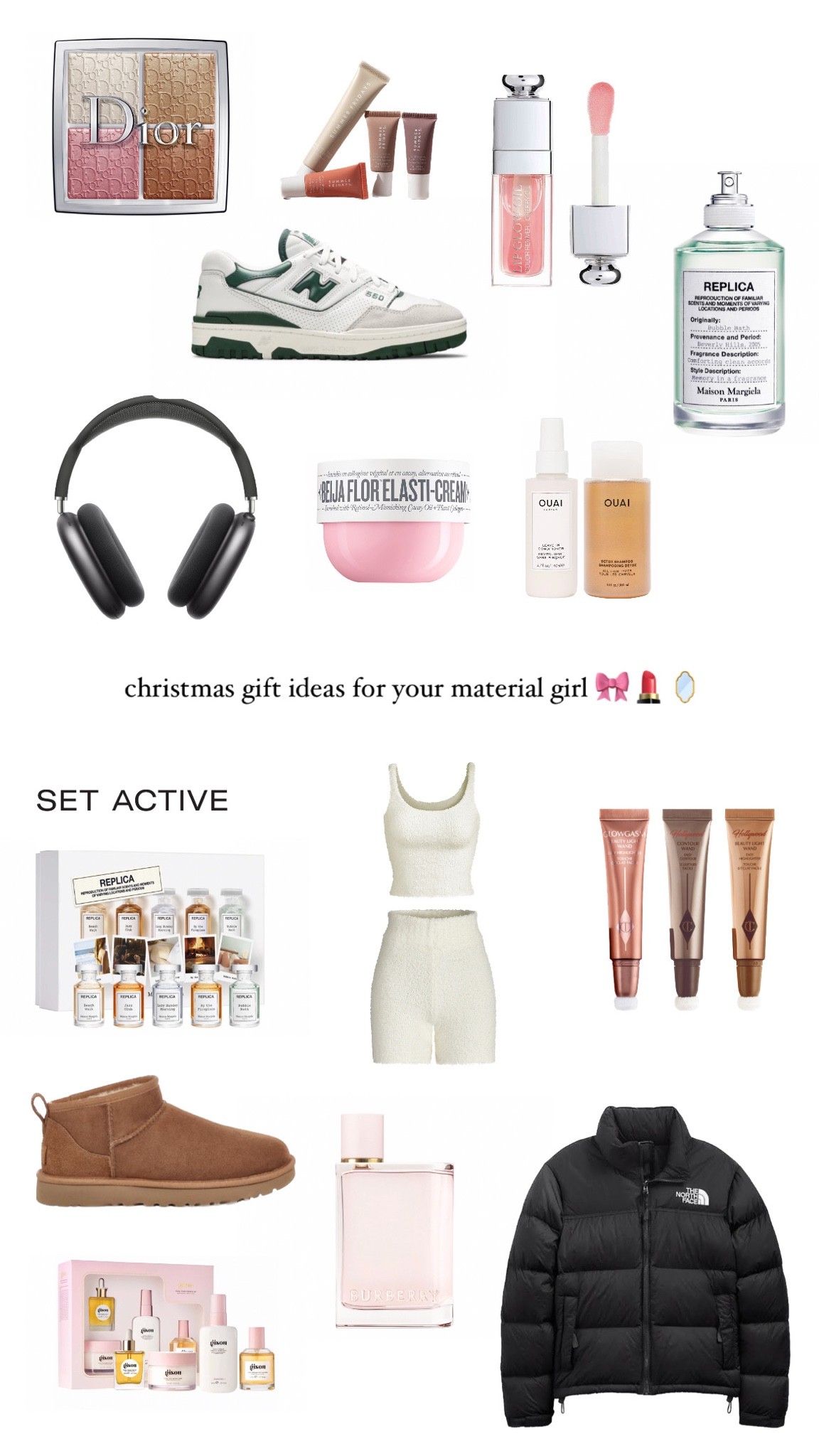 Material girl gift inspo 🎀
