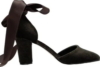 Gisele High Block Heels with Ribbon | Nordstrom
