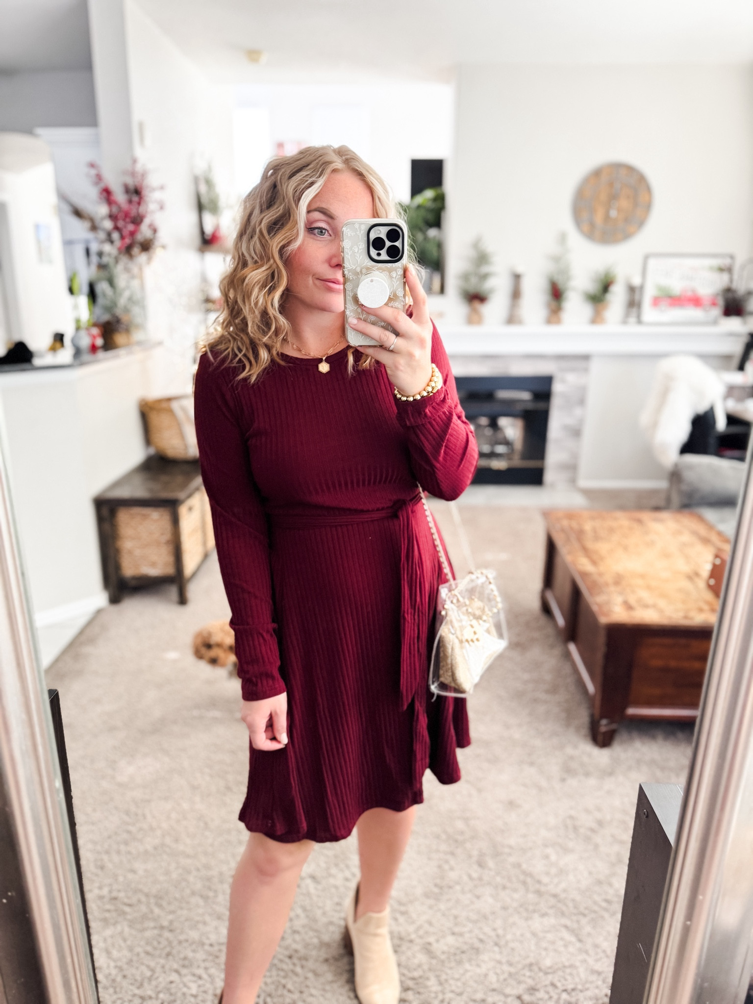 Red long sleeve holiday dress from amazon, fits tts







Christmas party dress | holiday dress | new years eve dress | amazon formal wear | cocktail party dress winter | evening dress | winter wedding guest dress | wedding guest outfit amazon | heels | holiday party dress | amazon formal wear | amazon holiday dresses | holiday cocktail dress | holiday party dress | holiday party outfit | work holiday party | New Year’s Eve outfit | NYE outfit 

#LTKHoliday #LTKStyleTip #LTKFindsUnder50