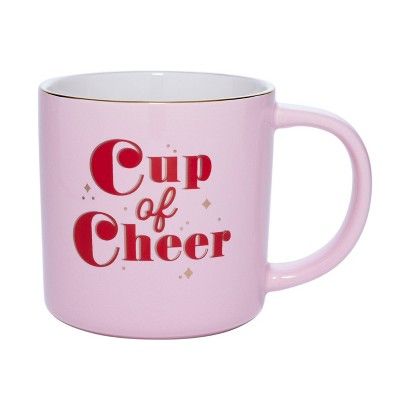 16oz Stoneware Cup Of Cheer Mug - Parker Lane | Target