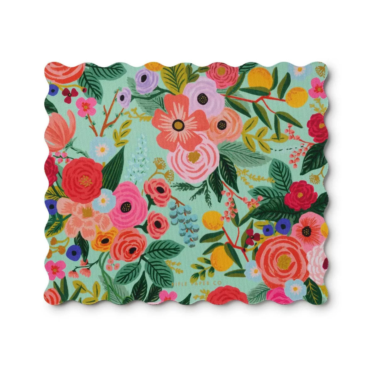 Rifle Paper Co. Garden Party Scalloped Mouse Pad | Target