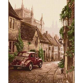 The Old Town Painting by Numbers Kit By Ideyka | 40cm x 50cm | Michaels® | Michaels Stores