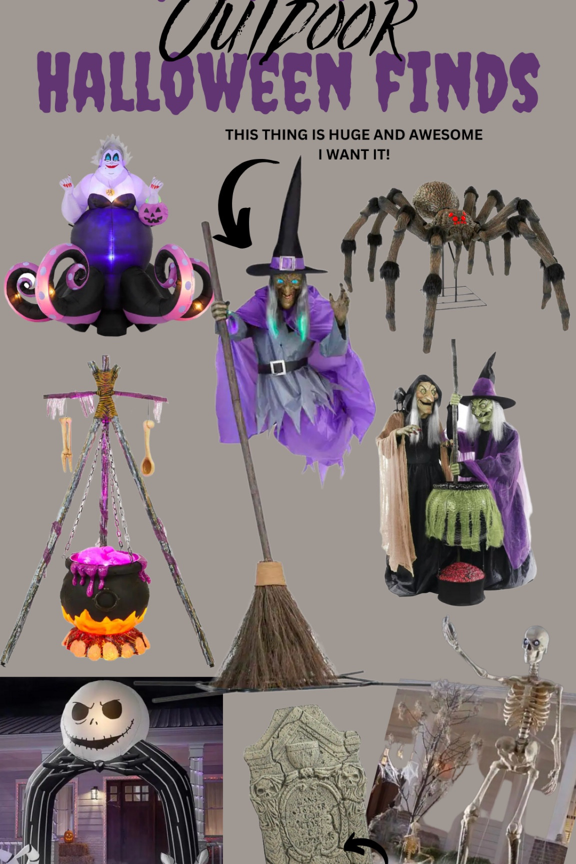 Awesome outdoor decor for Halloween! #homedepot #fun #spookyseason 

#LTKHalloween #LTKSeasonal