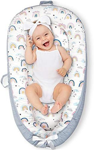 Cosy Nation Baby Lounger Baby Nest, Co Sleeping Bed for Infant, Soft and Breathable, Portable New... | Amazon (US)