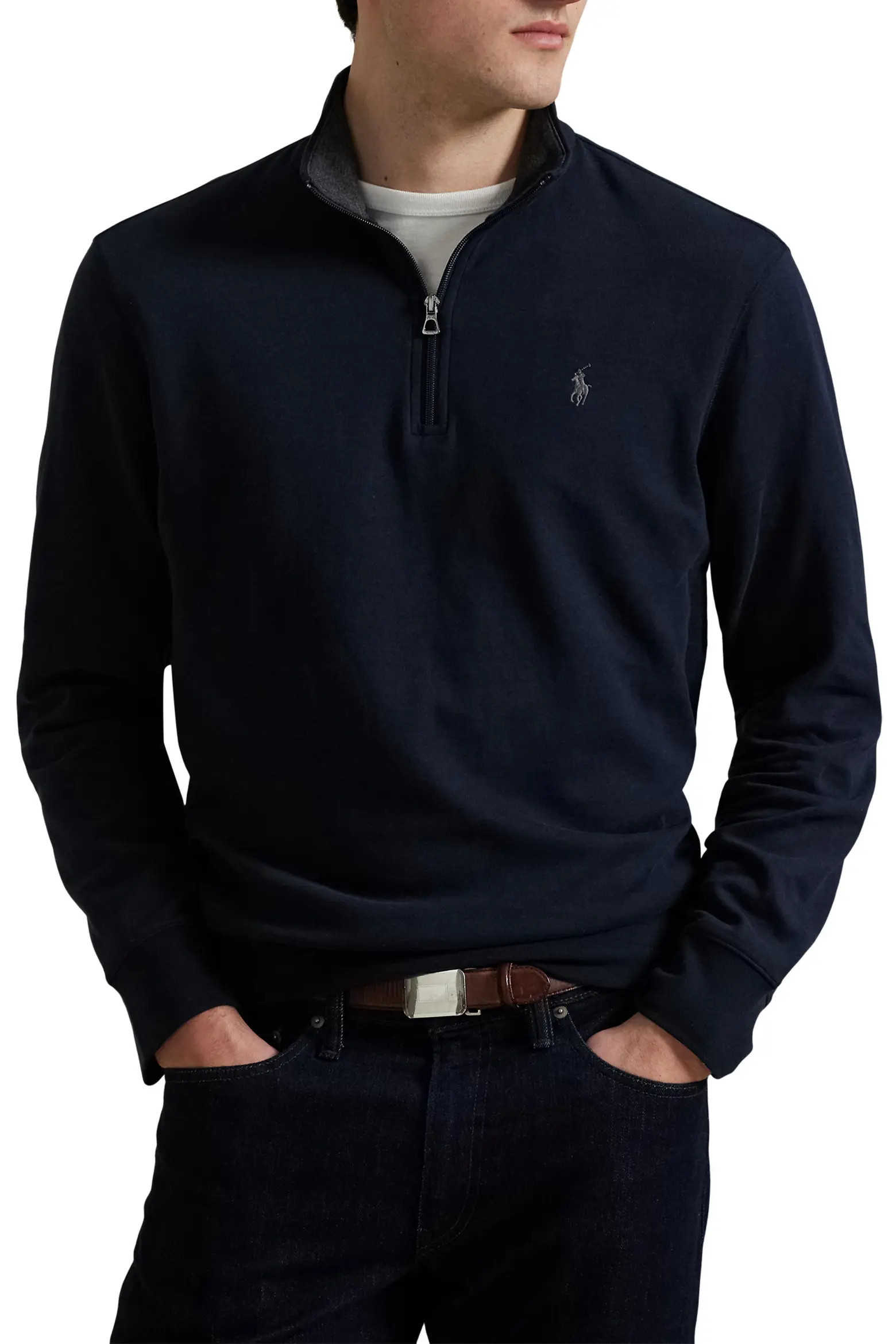 Lux Heathered Quarter Zip Pullover (Men) | Nordstrom | Nordstrom