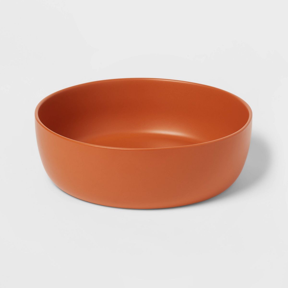Stoneware Ceramic Boo Serving Bowl Orange - Threshold™ | Target