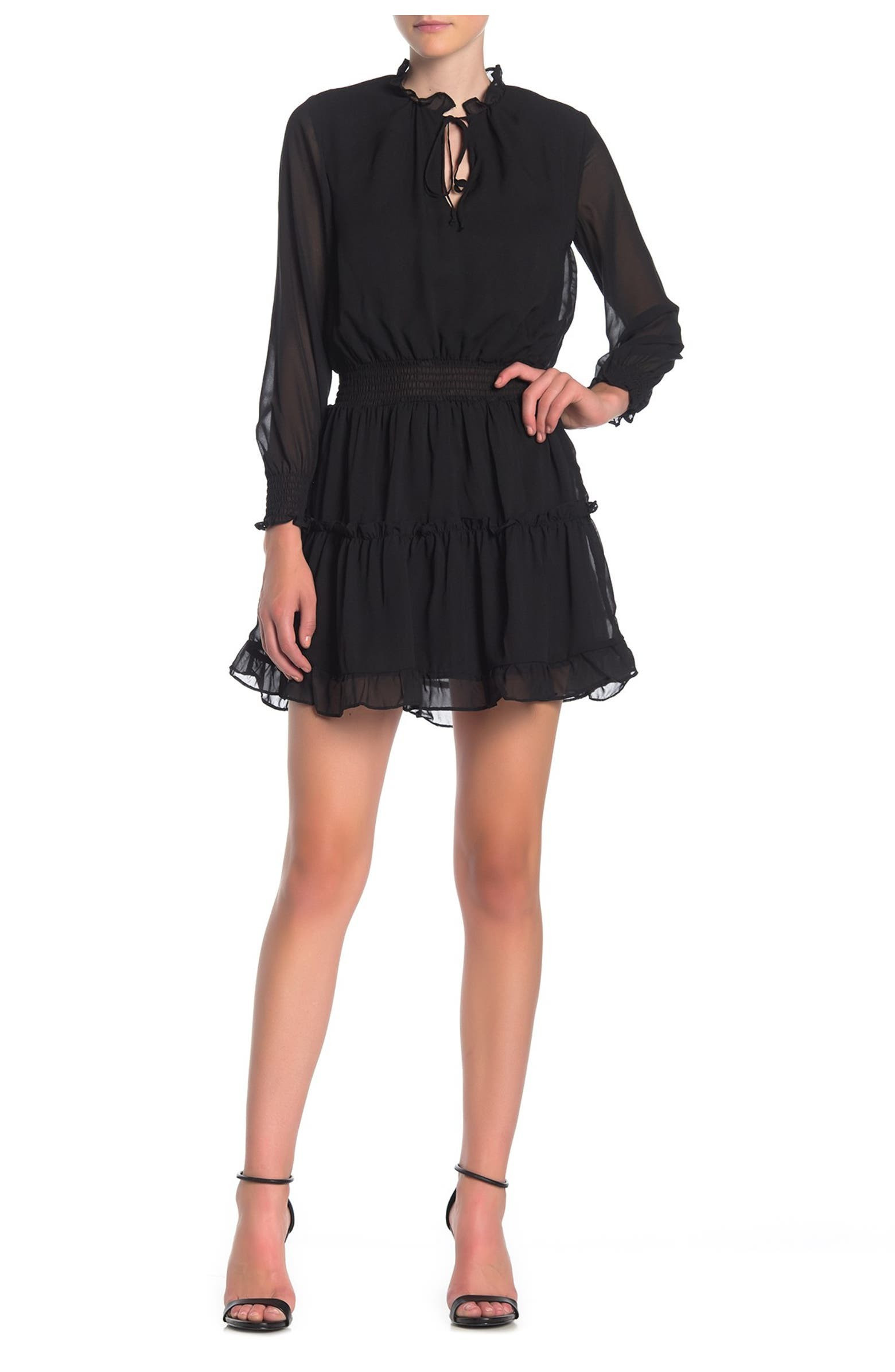 Emma Floral Print Ruffle Dress | Nordstrom Rack