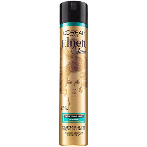 L'Oreal Paris Elnett Satin Hairspray Extra Strong Hold Unscented 11 oz. (Packaging May Vary) | Amazon (US)